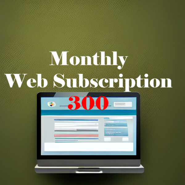 Monthly Web Subscription 300