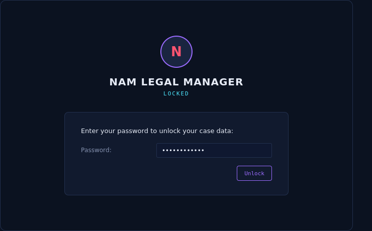 NAM Legal Manager